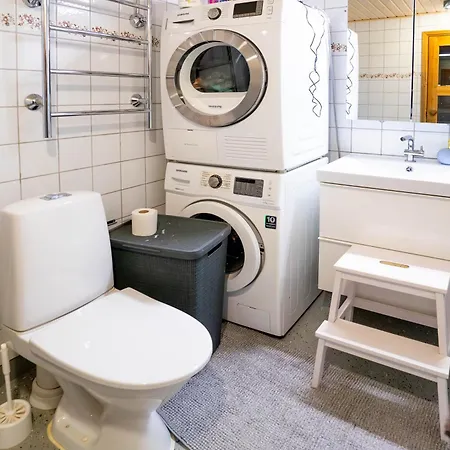 Moderni Saunallinen Asunto Keskustassa Ilmaisella Parkkipaikalla