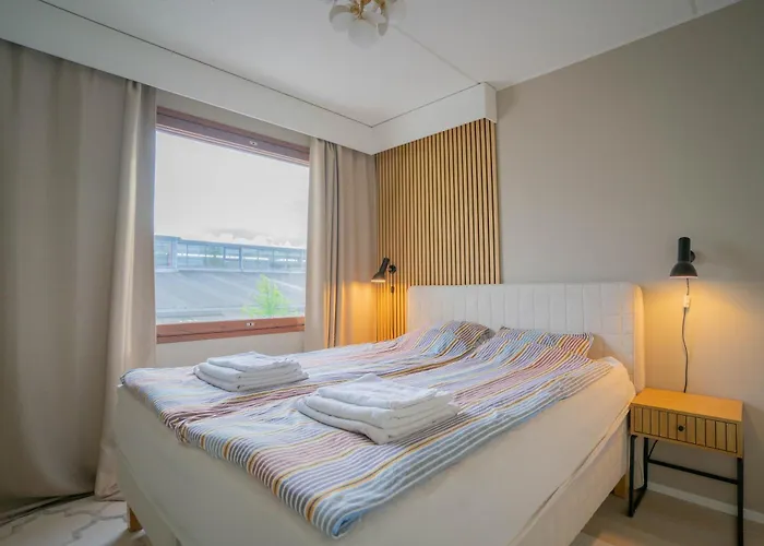 Moderni Saunallinen Asunto Keskustassa Ilmaisella Parkkipaikalla דירה Järvenpää