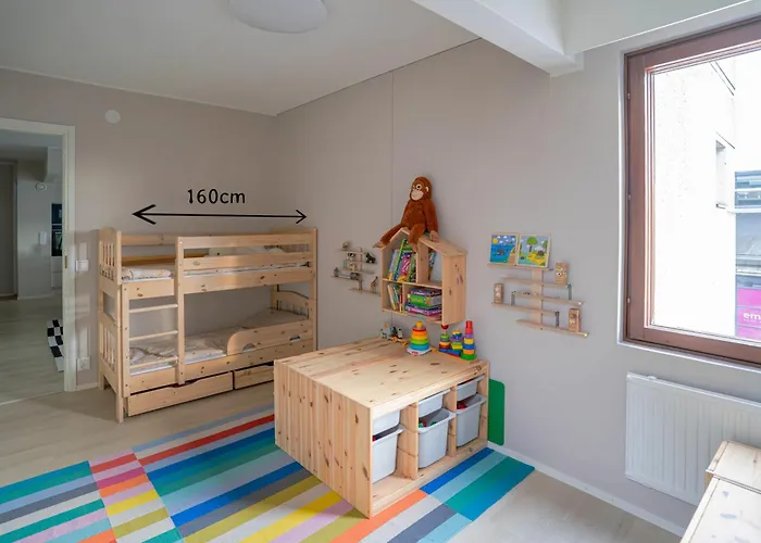 Moderni Saunallinen Asunto Keskustassa Ilmaisella Parkkipaikalla * Järvenpää